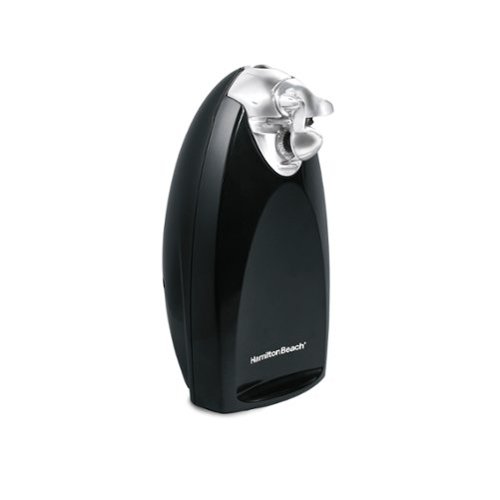 Hamilton Beach - Classic Chrome Extra-Tall Can Opener - BLACK-Front_Standard 