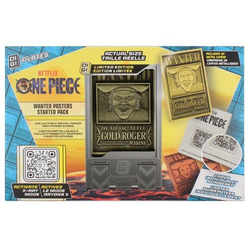 Cable Guys by Exquisite Gaming - Cable Guys: Digiplate Starter Pack - One Piece: Wanted Posters