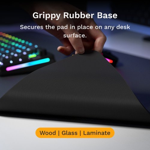 Glorious GMP 2 Edgeless Cloth Gaming Mouse Pad with Spill-proof Surface (XXL) - Black HOW TO BUY
