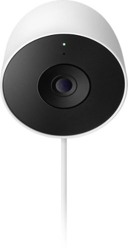 Google Nest Cam Outdoor (wired, 2nd gen) - 2K Video and Gemini - 2-Pack - Snow WORLDWIDE DELIVERY
