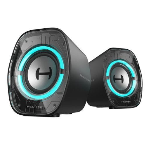 Edifier G1000 II 2.0 Bluetooth Gaming Speakers with RGB Lighting (2-Piece) - Black WORLDWIDE DELIVERY