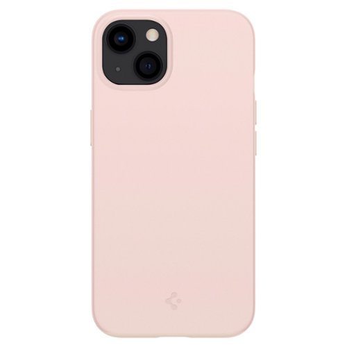 Spigen - Thin Fit Hard Shell Case for Apple iPhone 13 - Pink Sand-Front_Standard 