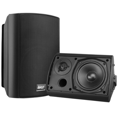 Pyle - Waterproof Wall Mount Speaker System - 5.25-Front_Standard 