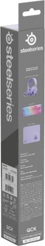 SteelSeries QcK Cloth Gaming Mouse Pad (Medium) - Lavender BUY IN MIDDLE EAST