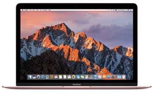 Apple - Macbook (Mid-2017) 12" Retina Display Intel Core m3 256GB (MNYF2LL/A) - Pre-Owned - Rose Gold-Front_Standard 