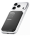 Momax - Ultra-Thin Magnetic Power Bank 5000mAh with 7.5W Wireless for iPhone & 20W with Cable Fast Charging - Black-Front_Standard