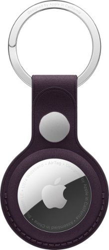 Apple AirTag FineWoven Key Ring - Blackberry