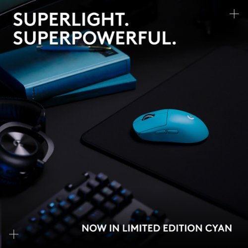 Logitech G PRO X SUPERLIGHT 2 LIGHTSPEED Lightweight Wireless