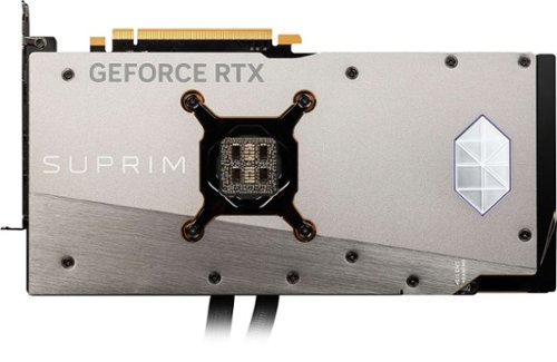MSI NVIDIA GeForce RTX 4090 SUPRIM LIQUID X 24G 24GB DDR6X PCI Express 4.0 Graphics Card - Silver BUY IN EUROPE