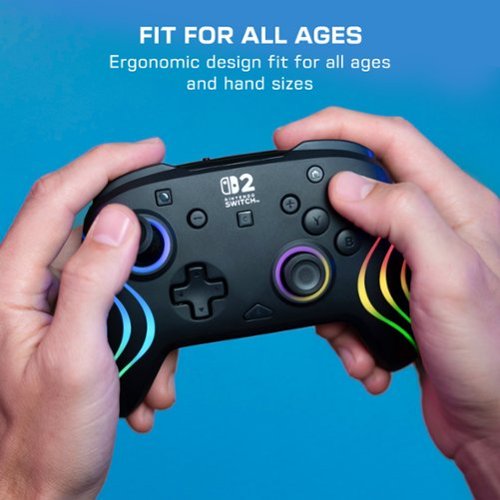 Turtle Beach Afterglow Wave Wireless RGB Gaming Controller for Nintendo Switch 2, Nintendo Switch, Switch Lite, & OLED Model - Black SHOP ONLINE