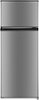 Insignia™ - 7.2 Cu. Ft. Mini Fridge with Top Freezer and ENERGY STAR Certification - Stainless Steel Look-Front_Standard