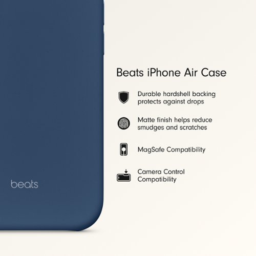 Beats iPhone Air Case with MagSafe and Camera Control - Bedrock Blue WORLDWIDE DELIVERY