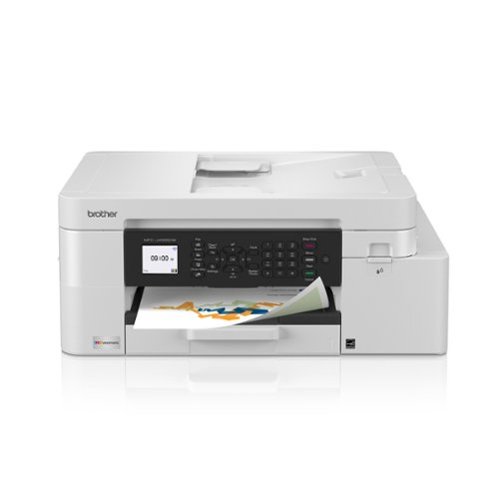 Brother - INKvestment 4355 Wireless All-in-One Inkjet Printer with 1.8” Color Display (MFC-J4355DW) - White