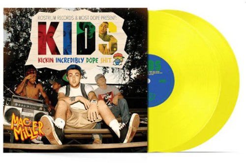 Mac Miller - K.I.D.S. - Translucent Yellow   - VINYL LP