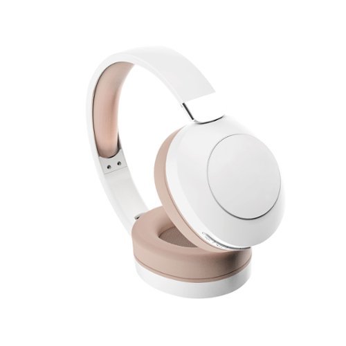RCA - Wave-54 Wireless Over-Ear Bluetooth Headphones, 12H Playtime - White-Front_Standard 