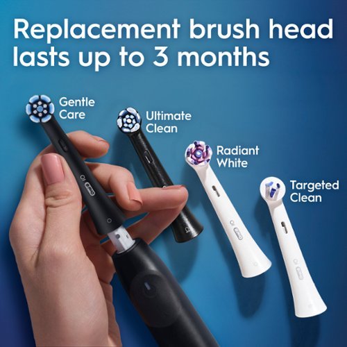 Oral-B iO2 Rechargeable Electric Toothbrush Kit - Night Black BUY IN SINGAPORE