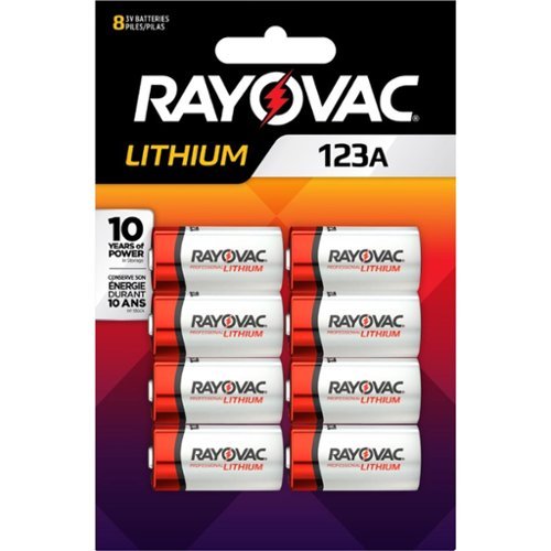  Rayovac - CR123 Lithium Battery