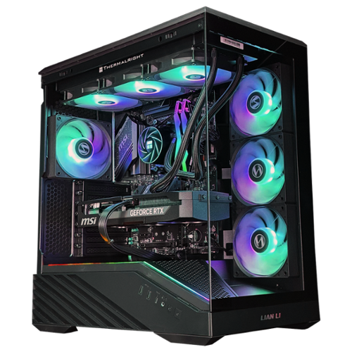 Andromeda Insights - Elite Intel 50 Vector Gaming PC - NVIDIA GeForce RTX 5070 Ti | Core Ultra 7 265KF | 32GB DDR5 | 2TB SSD - Black-Front_Standard 