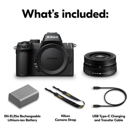 Nikon Z50II Mirrorless Camera w/ 16-50mm Lens - Black BUY IN SINGAPORE