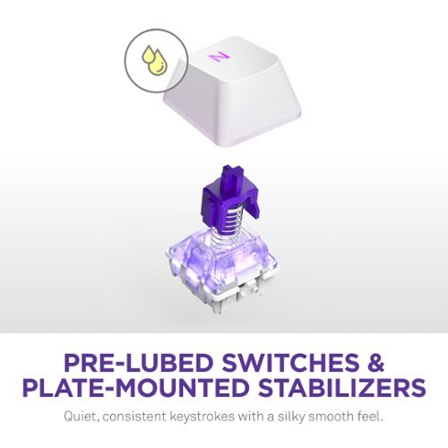 NZXT Function 2 - MiniTKL Wired Optical Gaming Keyboard - White BUY ONLINE