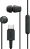 Sony - USB-C Wired In-ear Headphones - Black-Front_Standard