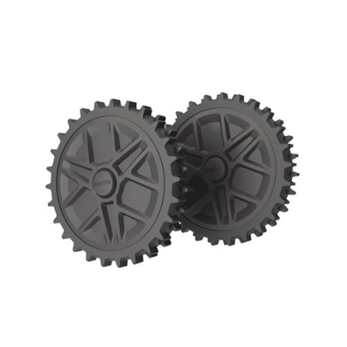 WORX - WA0967 Standard Wheels for Landroid Vision Cloud 2WD Robotic Lawn Mowers - Black
