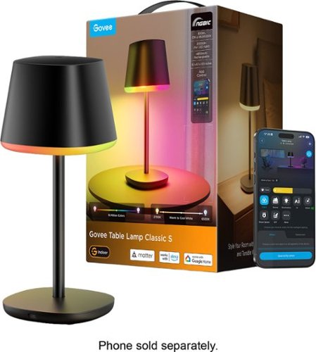 Govee - Table Lamp Classic S - Black