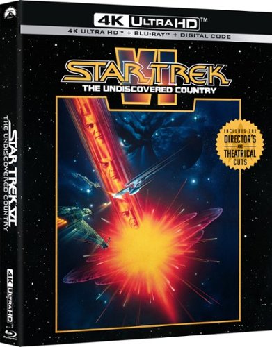 

Star Trek VI: The Undiscovered Country [Includes Digital Copy] [4K Ultra HD Blu-ray/Blu-ray] [1991]