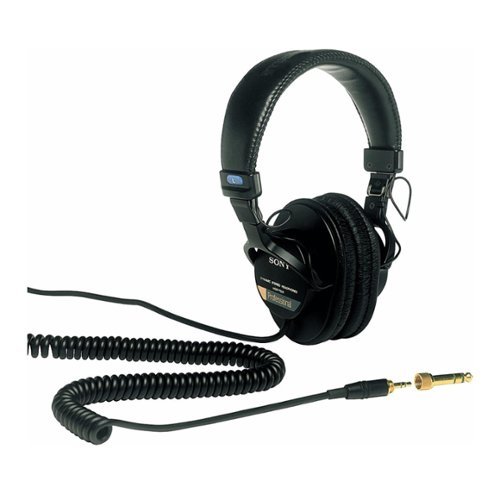 Sony MDR7506 Folding Professional Closed Ear Headphones Bundle