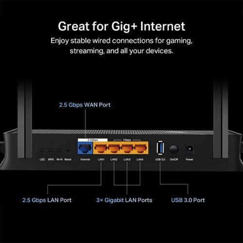 TP-Link Archer BE3600 Pro Dual-Band Wi-Fi 7 Router - Black WHERE TO BUY