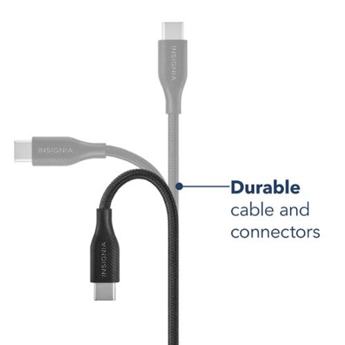 Insignia™ 6' USB to USB-C Braided Charge-and-Sync Cables (2-Pack) - Black BUY IN AUSTRALIA