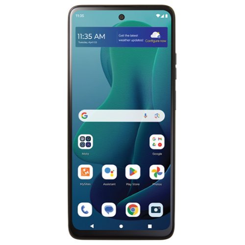 Total Wireless - Motorola moto g 5G 64GB Prepaid - Gray (Verizon)