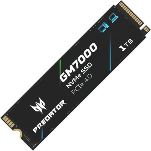 Acer BL.9BWWR.105 Predator GM7000 1TB NVMe Gen4 Gaming SSD, M.2
