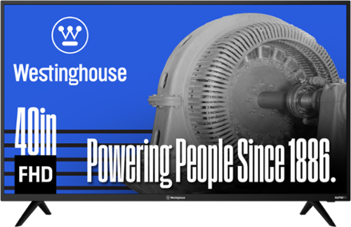 Westinghouse - 40" Smart FHD ROKU TV, Wi-Fi, Bluetooth, Flat Screen, Works with Apple AirPlay, Alexa & Google Assistant-Front_Standard 