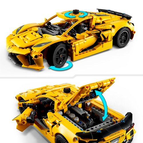 LEGO Technic Chevrolet Corvette Stingray Building Kit 42205 WORLDWIDE DELIVERY