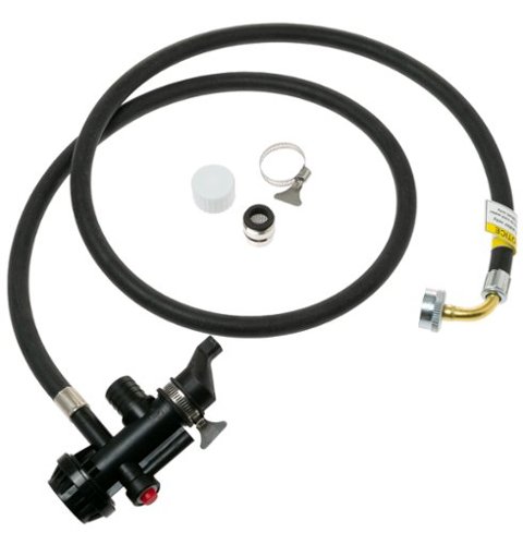 Water Fill Nozzle and Cap for Select GE Washers - Black