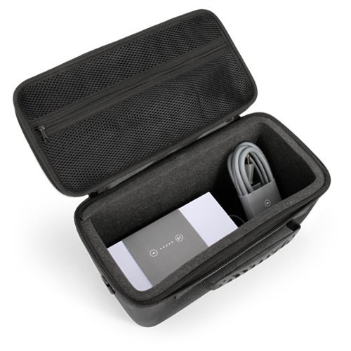 CASEMATIX Travel Case for Starlink Gen 3 High Performance Wi-Fi Wireless Router and Compact V3 Satellite Dish Accessories - Black WORLDWIDE DELIVERY
