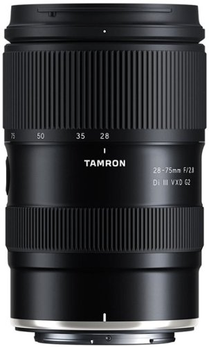 TAMRON 28-75mm F/2.8 Di III VXD G2 ニコンZ用 28-75mm F/2.8 Di III VXD G2 Lens for Nikon Z & Sony E-Mounts
