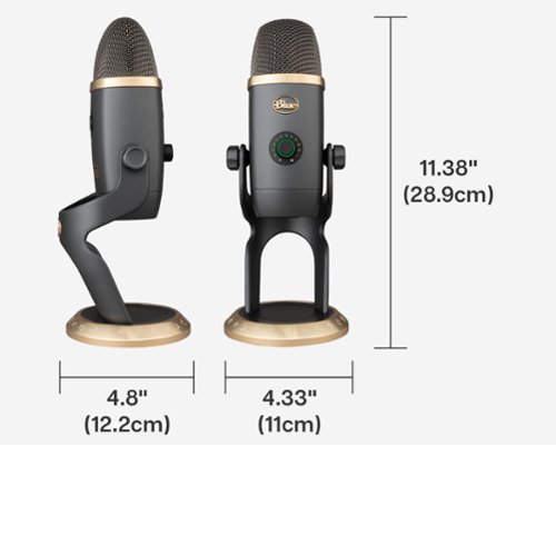 Blue Microphones Yeti X Professional Wired Multi-Pattern Condenser USB Microphone BUY IN MIDDLE EAST