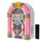 Arkrocket - Athena Mini Jukebox / Tabletop CD Player / Bluetooth Speaker (Pink/White) - Pink White-Front_Standard