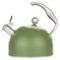 Viking 2.6 Quart Whistling Tea Kettle with 3-Ply Base, Cypress Green-Front_Standard