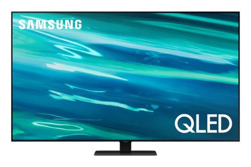 Samsung - 75" Class Q80A Series QLED 4K UHD Smart Tizen TV-Front_Standard 