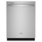 Whirlpool - 24” Dishwasher with AI Intelligent Wash and 47 dBA - Stainless Steel-Front_Standard