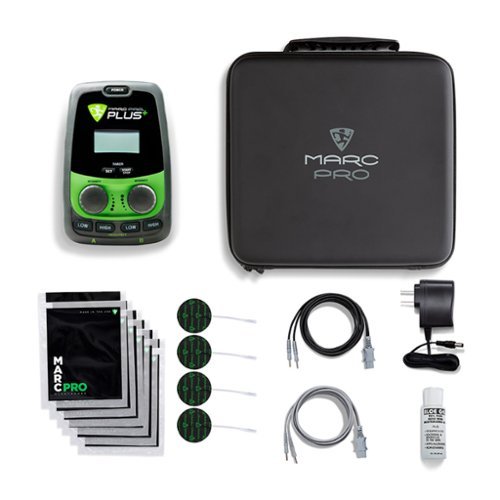 Marc Pro Plus Electronic Muscle Stimulator - Green WORLDWIDE DELIVERY