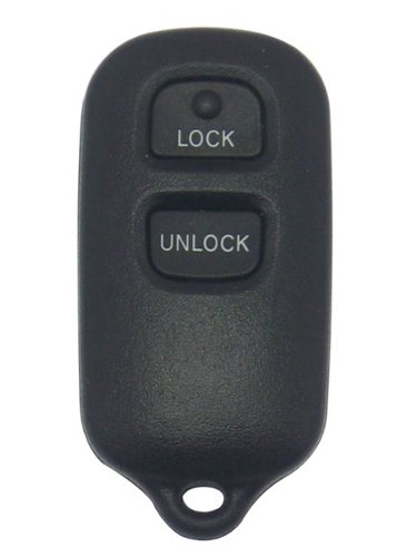 Car Keys Express - Toyota Keyless Entry Remote - 3 Buttons (Lock, Unlock, and Panic) - Black