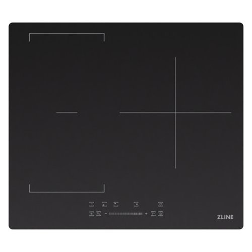 ZLINE - 24 in. Built-In Induction Cooktop with Anti-Scratch Glass and 3 Elements - Black