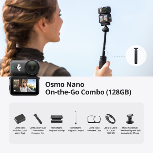 DJI Osmo Nano On the Go Combo Action Camera Black - Best Buy