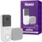 Roku - Smart Home Wire-free Video Doorbell & Chime with Motion & Sound Detection, Remote Monitoring, 1440p HD Night Vision - White-Front_Standard