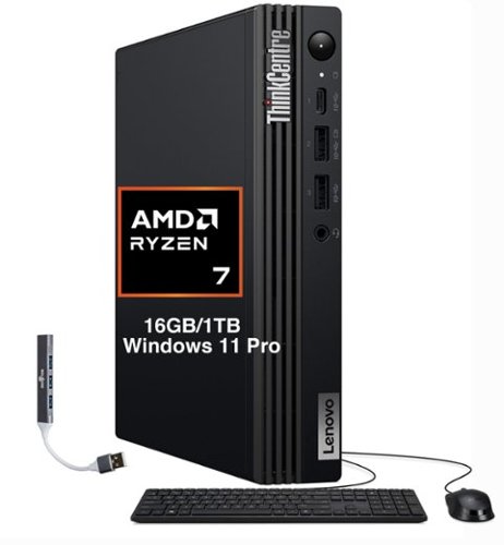Lenovo Upgraded ThinkCentre M75q Mini Desktop (Ryzen 7 PRO 8700GE