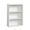 Sauder - 3-Shelf Bookcase - White-Front_Standard